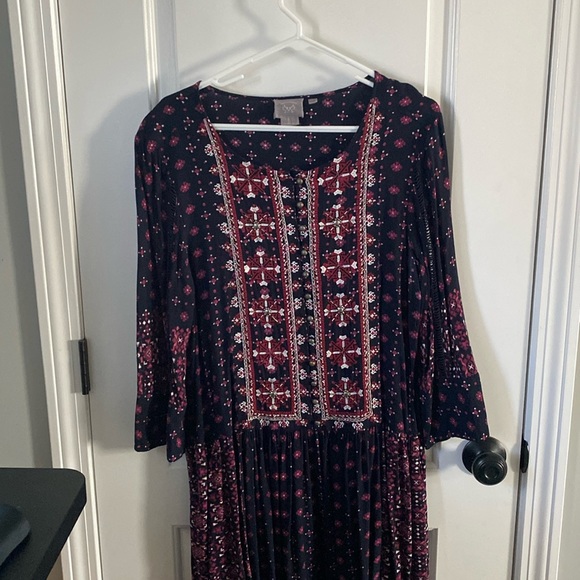 Anthropologie Vanessa Virginia Kaleidoscope Dress - Picture 2 of 11